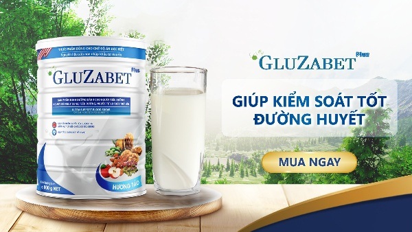 Sữa dành cho người tiểu đường Gluzabet