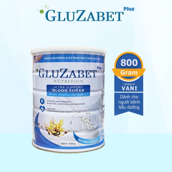 Gluzabet - sữa dành cho người tiểu đường