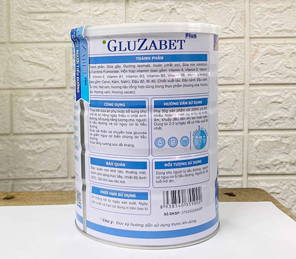 Bảo quản Sữa hạt dinh dưỡng Gluzabet như thế nào là đúng?