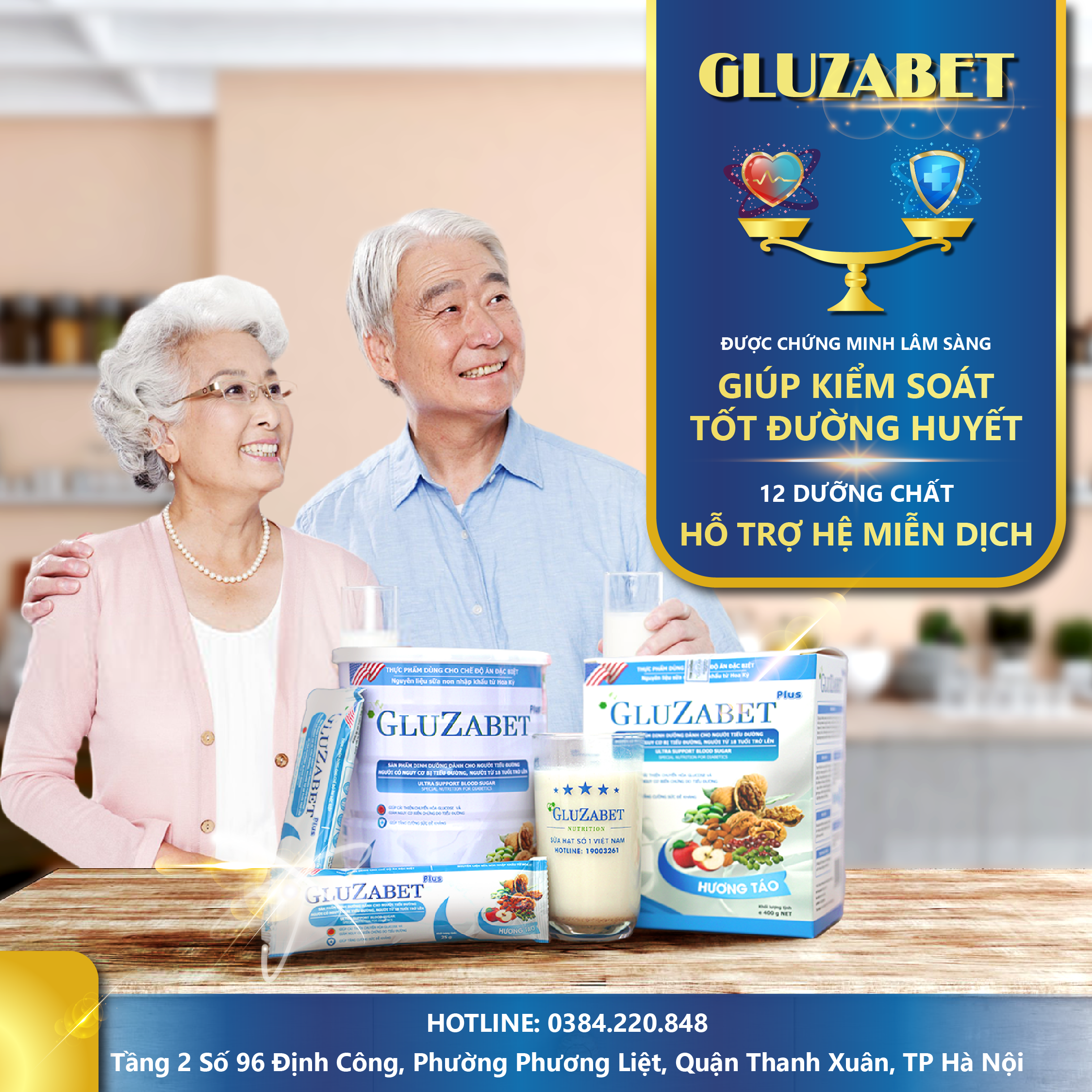 Gluzabet được chứng nhận của FDA khuyến cáo nên dùng cho người mắc bệnh tiểu đường tuýp 1, tuýp 2 và tiểu đường thai kỳ