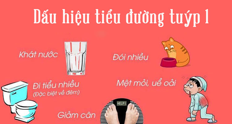 Triệu chứng cảnh báo tiểu đường type 1