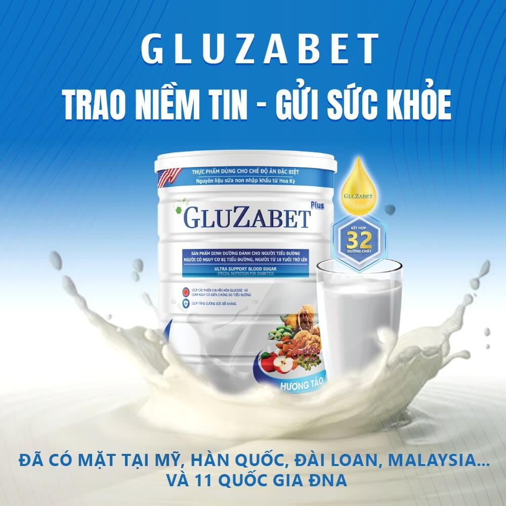 Sữa tiểu đường Gluzabet