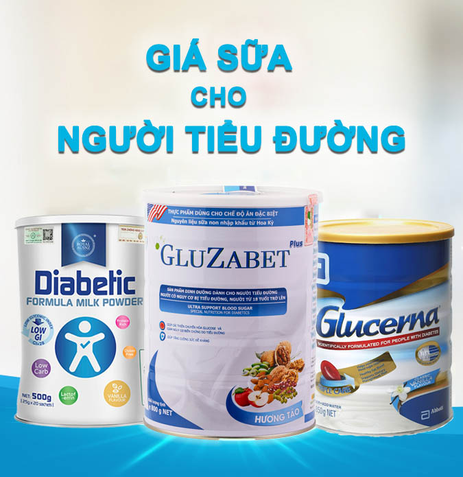 giá sữa cho người tiểu đường