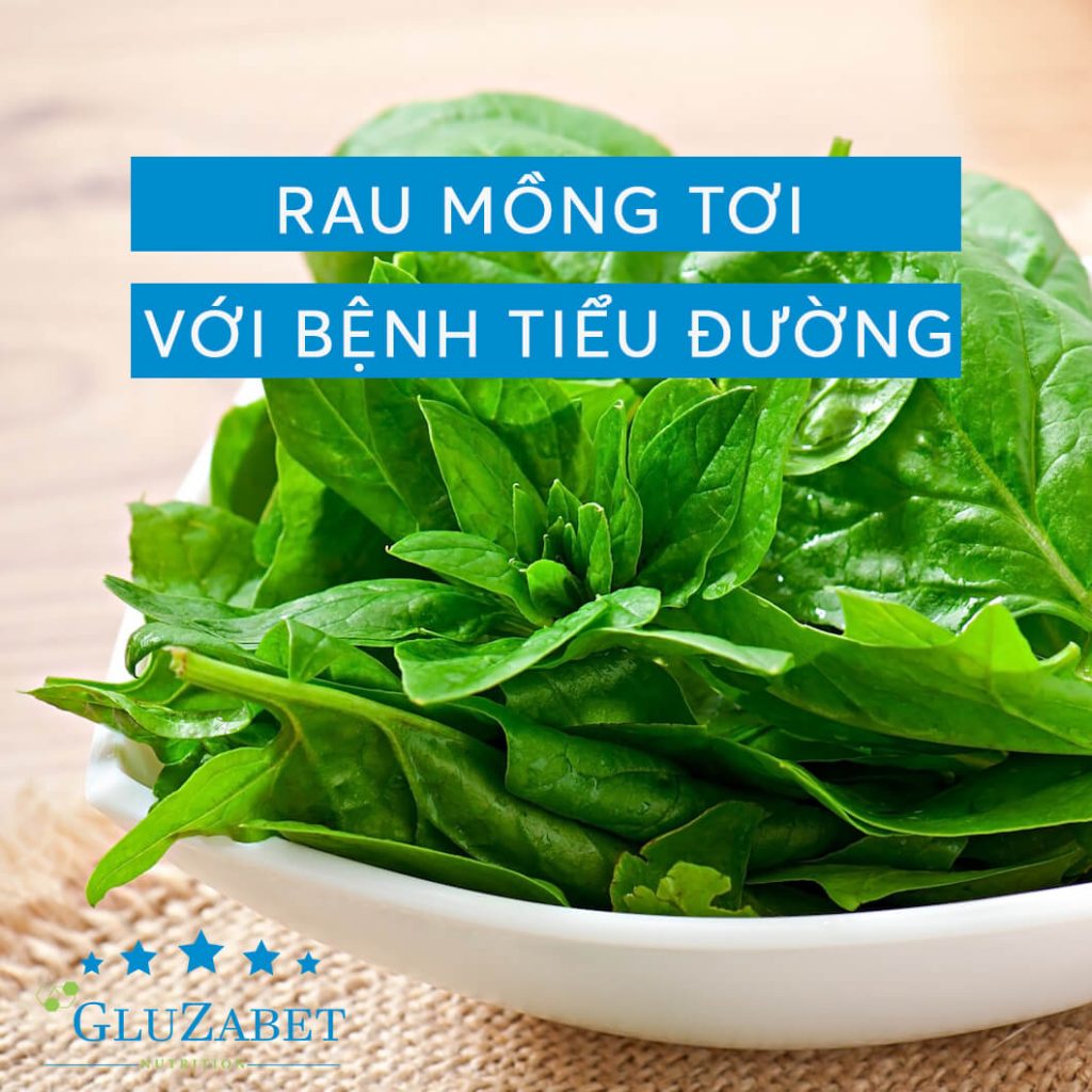 rau mồng tơi với bệnh tiểu đường