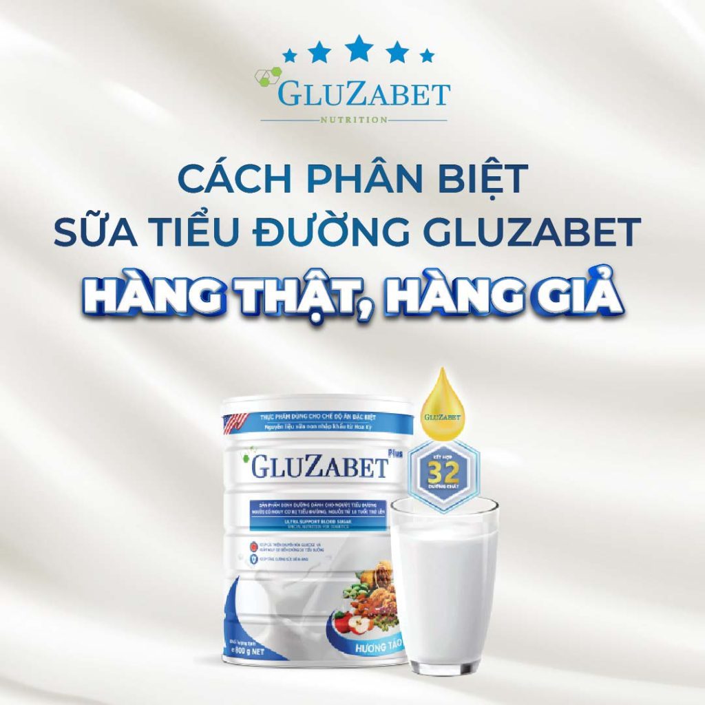 Cảnh báo hàng giả sữa Gluzabet