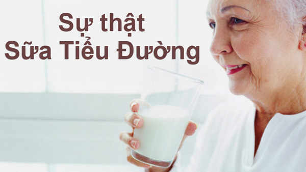 sự thật về sữa tiểu đường